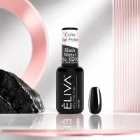 Eliva Color Gel Polish Black Metal 0200