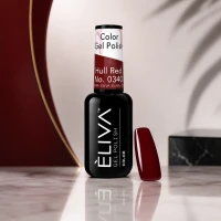 Eliva Color Gel Polish Hull Red 0340