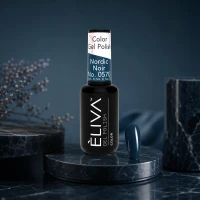 Eliva Color Gel Polish Nordic Noir 0570